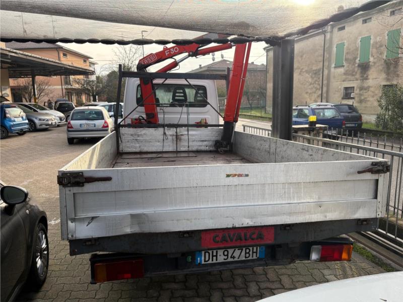 IVECO , Daily 35 CASSONE 3,70X 2,10 METRI CON GRU FASSI F 30 A 