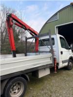 IVECO , Daily 35 CASSONE 3 METRI CON GRU